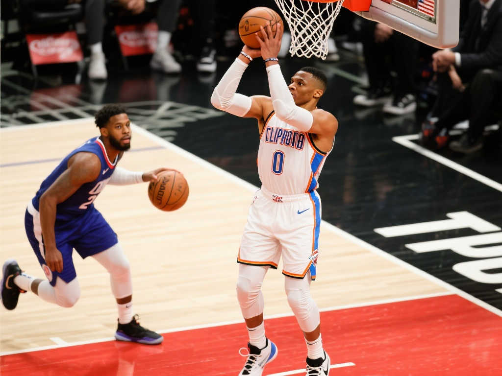 [流言板]美媒：威少底角三分今年飙升至42.1%，近三次季后赛仅20%-25%